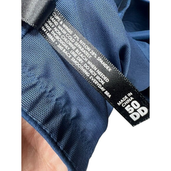 Torrid Curve Blue Wireless Back Smoothing Everyday Bra 50DD‎ Full Coverage - Picture 9 of 9